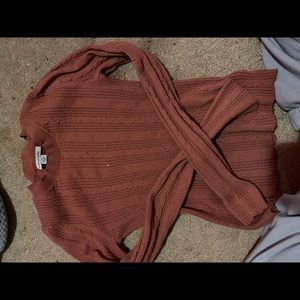 American eagle pink long sleeve